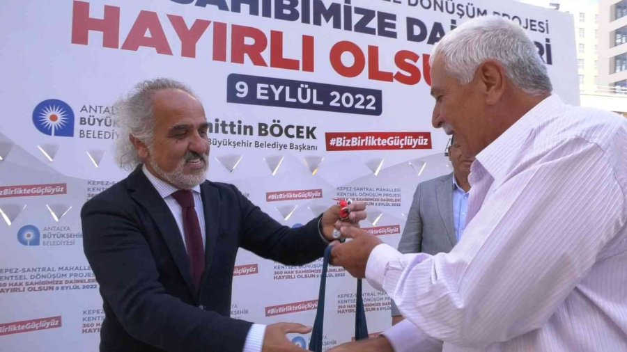 Kepez-santral Projesi’nde 3. Anahtar Teslim Töreni Yapıldı