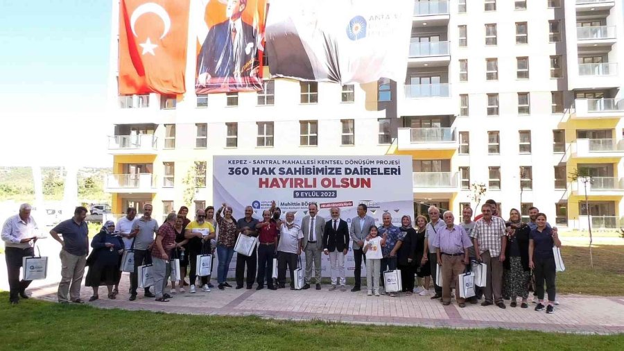 Kepez-santral Projesi’nde 3. Anahtar Teslim Töreni Yapıldı