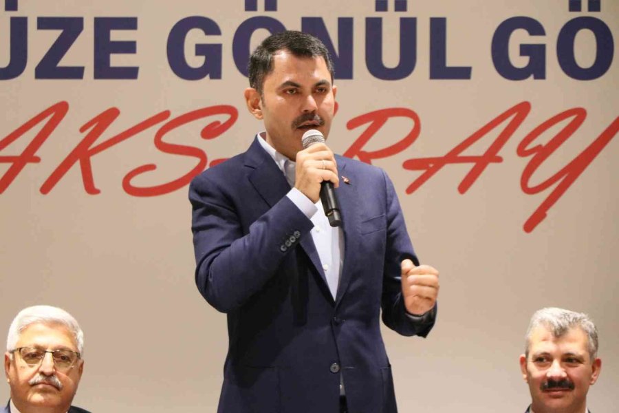 Bakan Kurum: “6’lı Masa Sürekli Milletimizi Tehdit Ediyor”