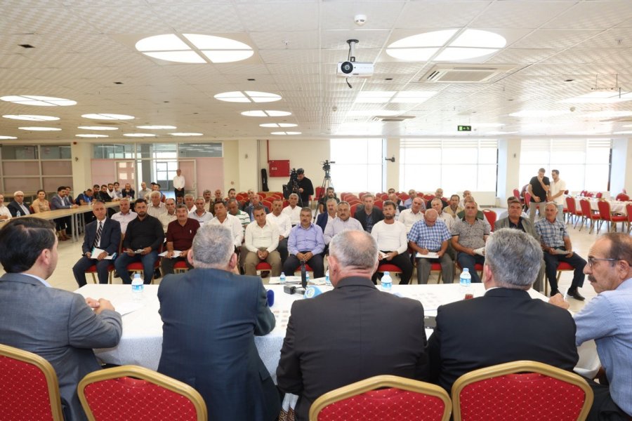 Başkan Büyükkılıç, Yahyalı’da Mahalle Muhtarları İle Bir Araya Geldi