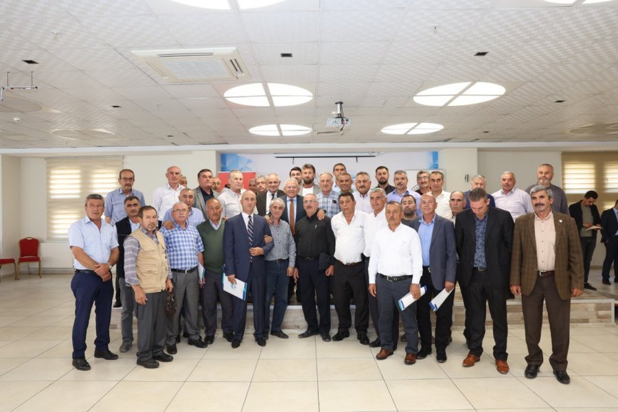 Başkan Büyükkılıç, Yahyalı’da Mahalle Muhtarları İle Bir Araya Geldi