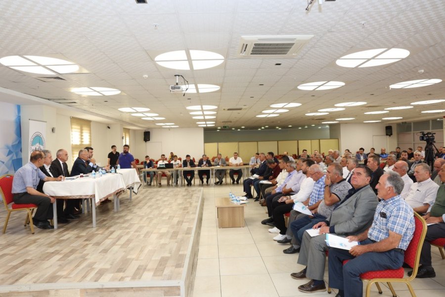 Başkan Büyükkılıç, Yahyalı’da Mahalle Muhtarları İle Bir Araya Geldi