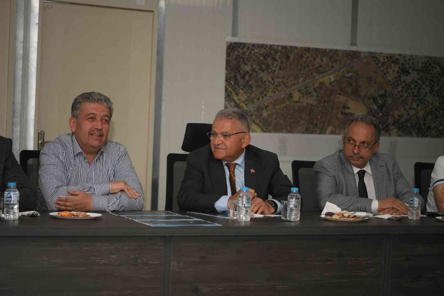 Başkan Büyükkılıç: “talas Tramvay Hattı’nda Yüzde 90’lara Ulaşmış Durumdayız”