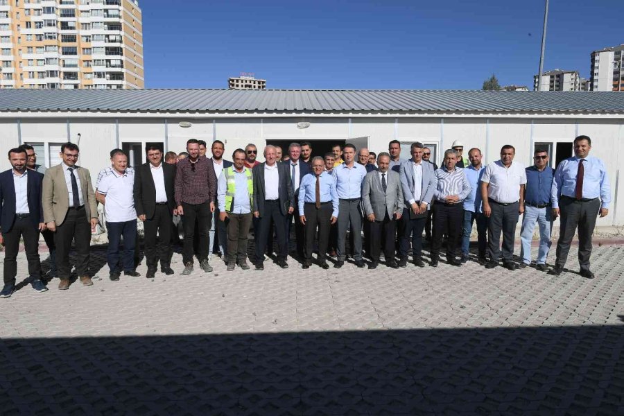 Başkan Büyükkılıç: “talas Tramvay Hattı’nda Yüzde 90’lara Ulaşmış Durumdayız”