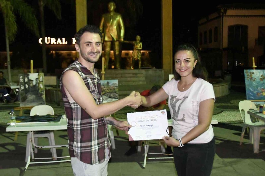 3. Kemer Yaz Sanat Kampı Ve Kültür Çalıştayı Sona Erdi