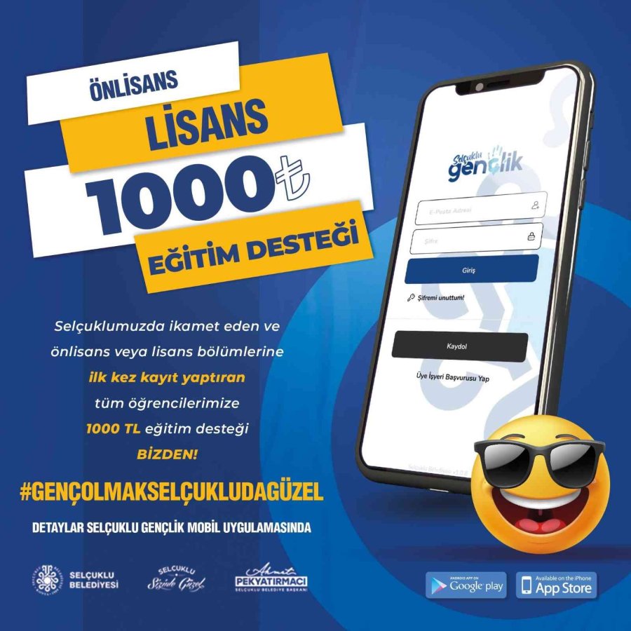 Selçuklu Belediyesinden Lisans Ve Ön Lisans Öğrencilerine Burs