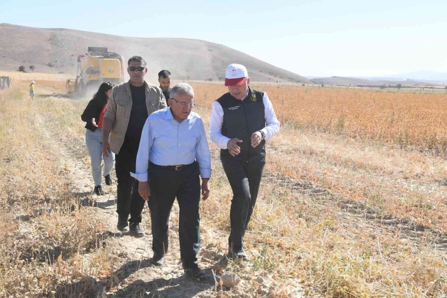 Başkan Büyükkılıç: “aspir Üretiminde Türkiye’de Birinci Sıraya Yerleşiyoruz”