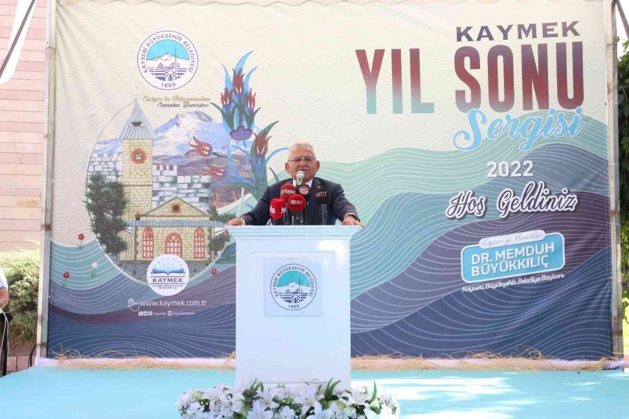 Büyükşehir Kaymek’ten Muhteşem Yıl Sonu Sergisi