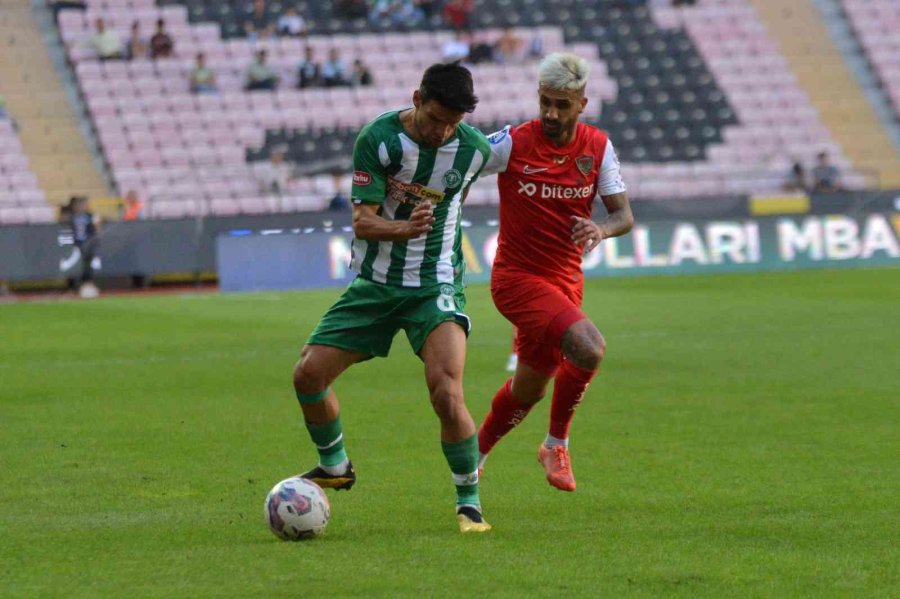 Spor Toto Süper Lig: Konyaspor: 0 - Hatayspor : 0 (ilk Yarı)