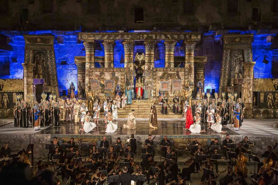 29. Uluslararası Opera Ve Bale Festvali Aida Operası İle Başladı