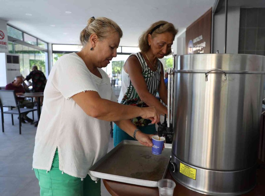 Emekliler “düden Parkı Emekliler Kahvesi”nde Adeta İkinci Baharlarını Yaşıyorlar