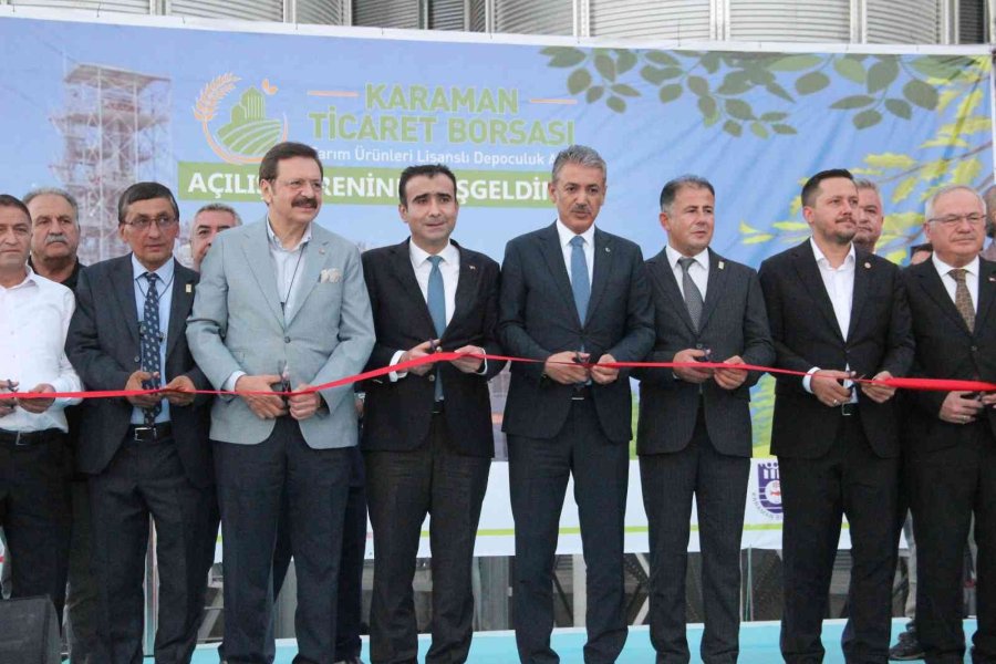 Tobb Başkanı Hisarcıklıoğlu, Karaman’da Açılış Ve Ödül Törenine Katıldı