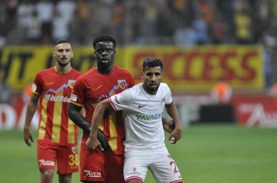 Spor Toto Süper Lig: Kayserispor: 1 - Antalyaspor: 0 (maç Sonucu)