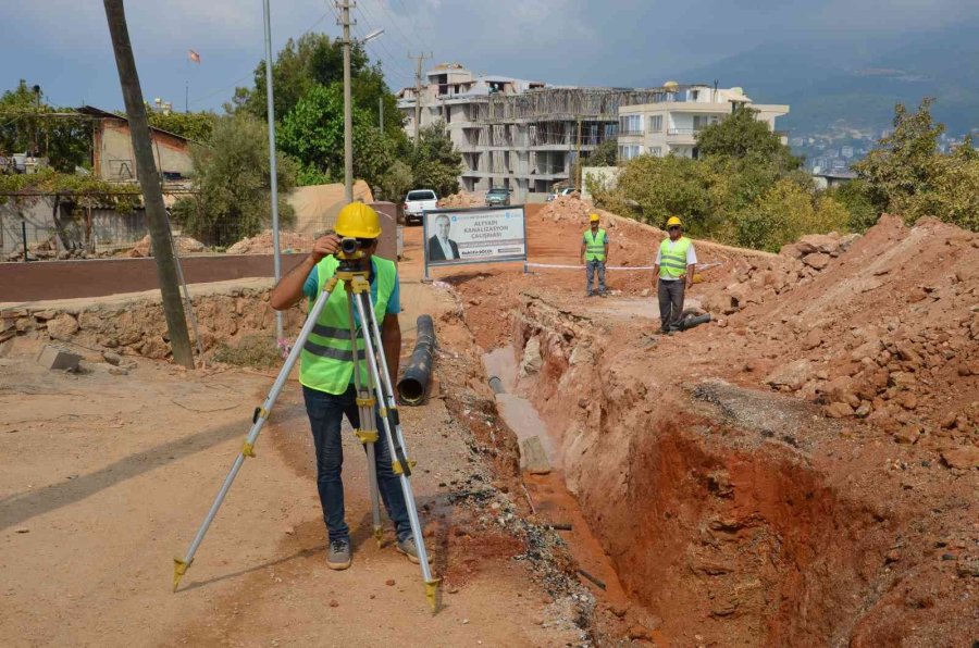 Asat Alanya’daki Alt Yapı Yatırımlarını Sürdürüyor