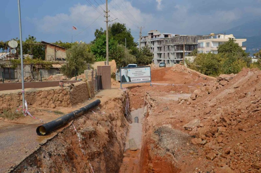 Asat Alanya’daki Alt Yapı Yatırımlarını Sürdürüyor