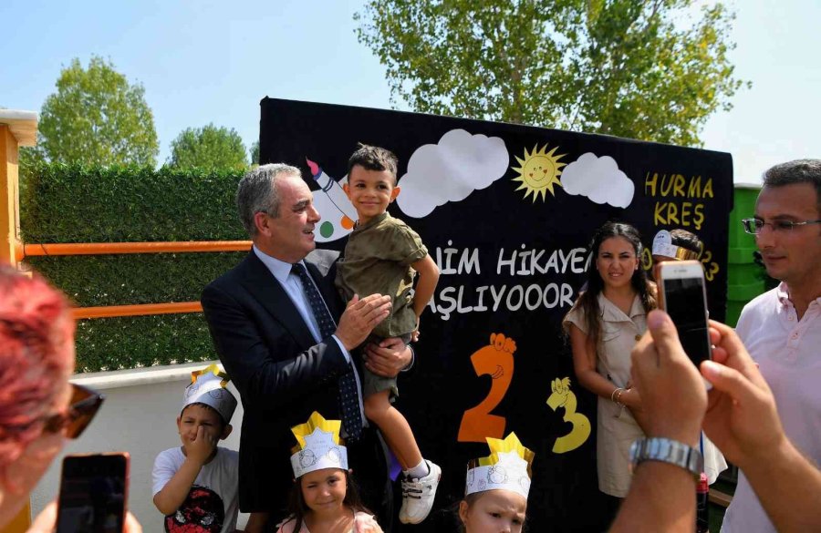 Konyaaltı Belediyesi Dördüncü Kreşi Hurma’da Açtı