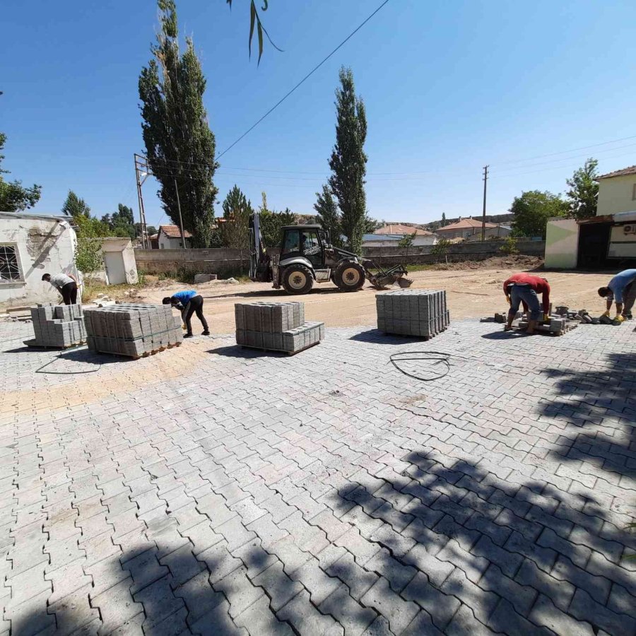 Bünyan’da Parke Çalışması Sürüyor