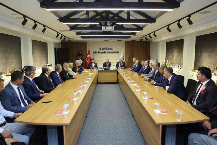 Başkan Büyükkılıç’a Ahilik Kutlama Heyetinden Ziyaret