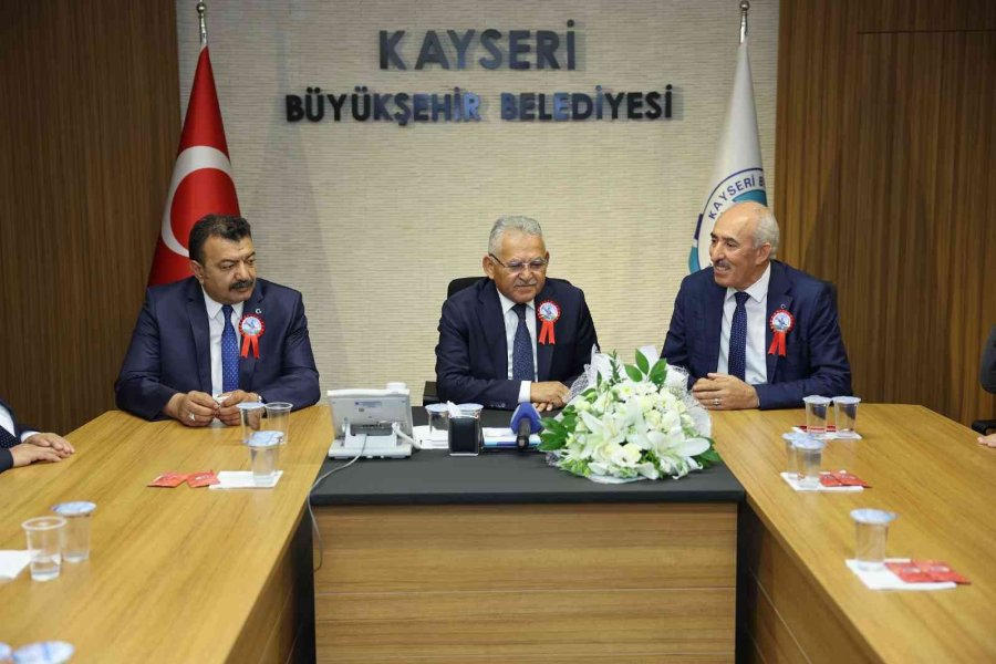 Başkan Büyükkılıç’a Ahilik Kutlama Heyetinden Ziyaret