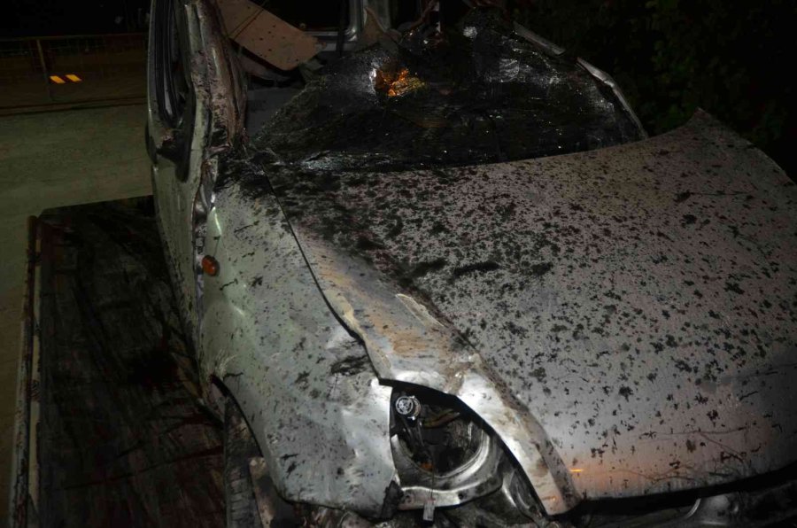 Kontrolden Çıkan Otomobil Takla Attı: 1 Ölü