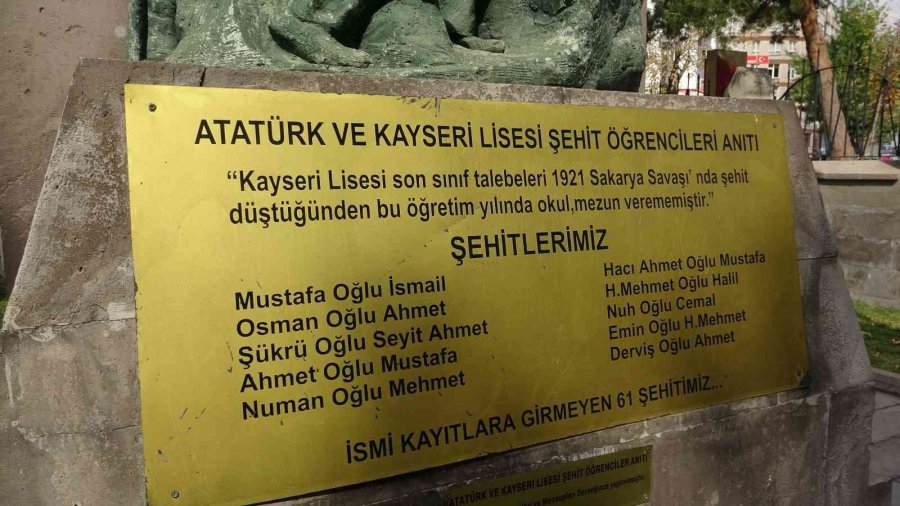Mezun Olamayan Liseli Şehitler Okullarında Anıldı