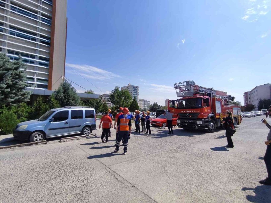 Niğde’de Gerçeği Aratmayan Tatbikat