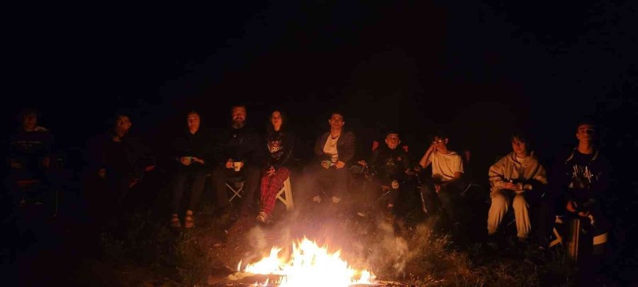 Dövüş Sporcuları Gürleyik Şelalesi’nde Kamp Yaptı