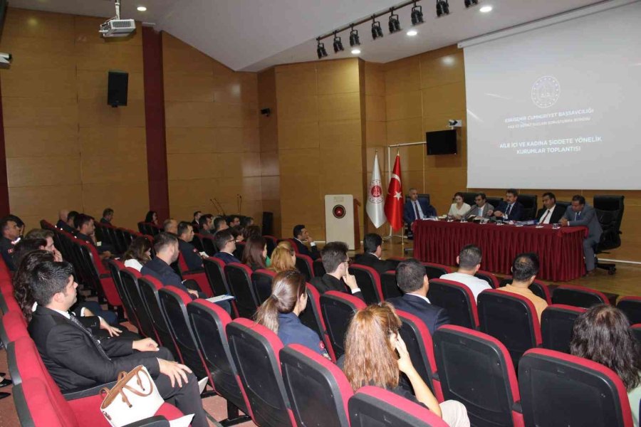 Aile İçi Ve Kadına Şiddete Yönelik Koordinasyon Toplantısı Düzenlendi