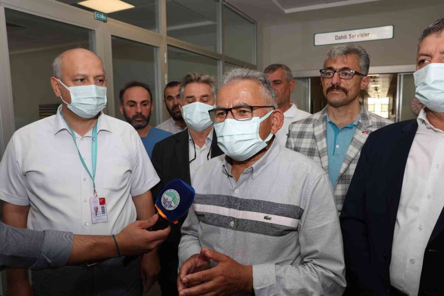 Başkan Büyükkılıç: “sağlık Alanında Yapılan Yatırımlar Yüz Akımız Olmuştur”