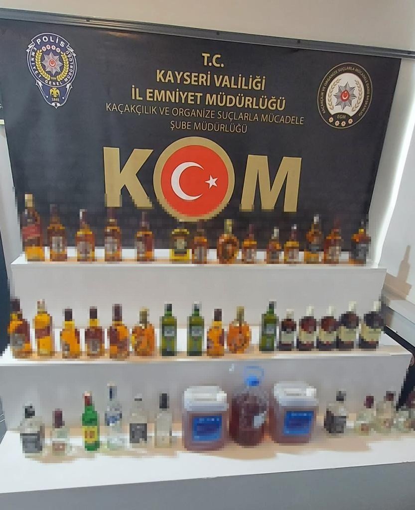Kayseri’de Kaçakçılara 100 Polisle Şafak Operasyonu: 7 Gözaltı