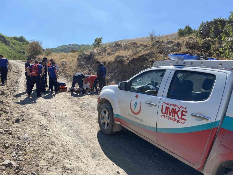 Doğadaki Bisiklet Turu Hastanede Bitti