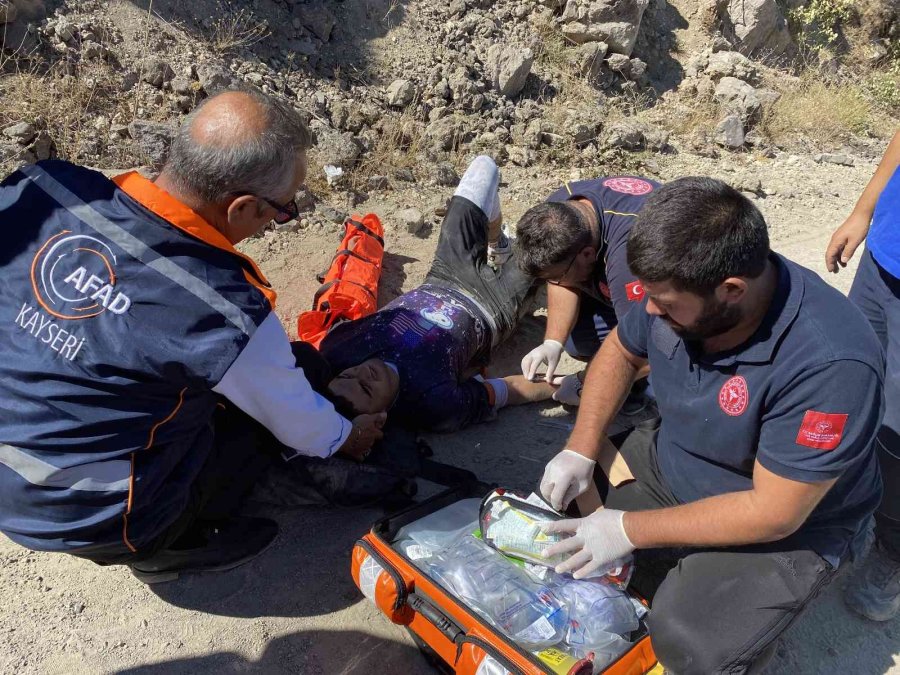 Doğadaki Bisiklet Turu Hastanede Bitti