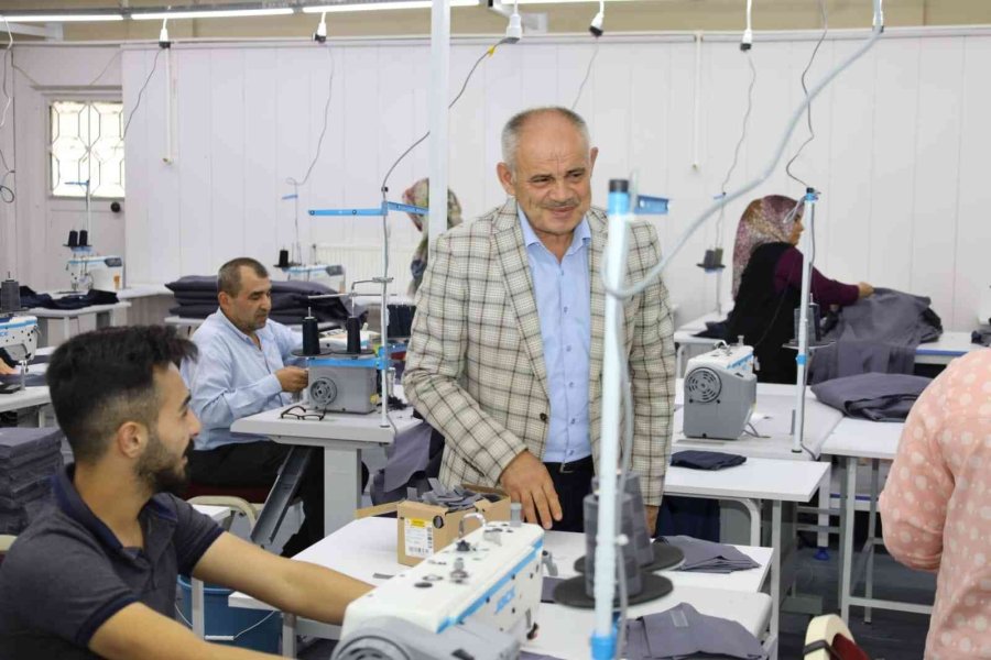 Yahyalılı Kadınların ‘tekstil Atölyesi’ Mutluluğu