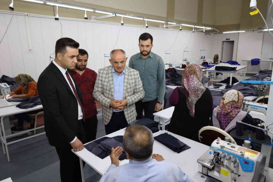 Yahyalılı Kadınların ‘tekstil Atölyesi’ Mutluluğu