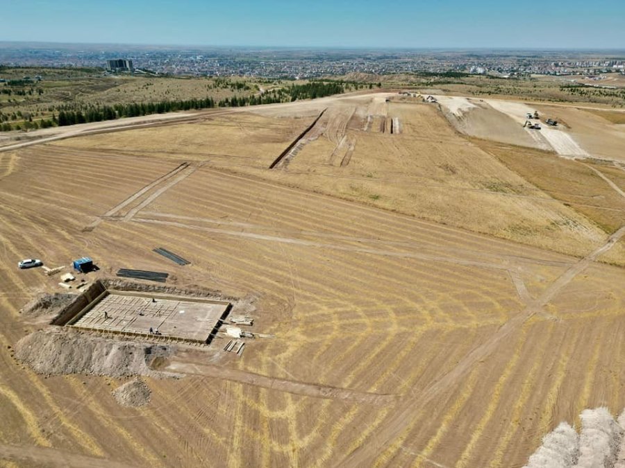 Aksaray’da Yeni Şehir Mezarlığının Yapımına Başlanıldı
