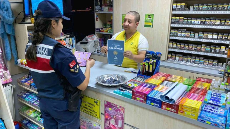 Jandarmadan Erkeklere “kadına El Kal-ka-maz!” Farkındalığı