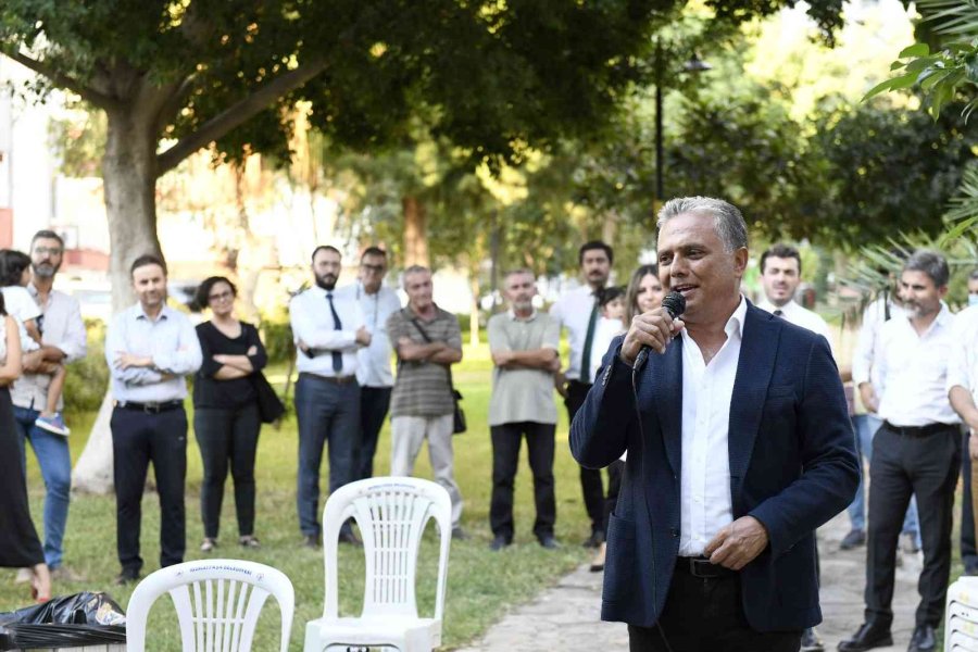 Vefatının Yıl Dönümünde Soner Ustaoğlu Parkı Açıldı