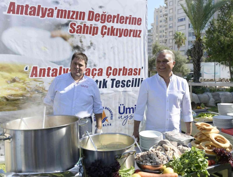 Antalya’nın Paça Çorbası Tescillendi