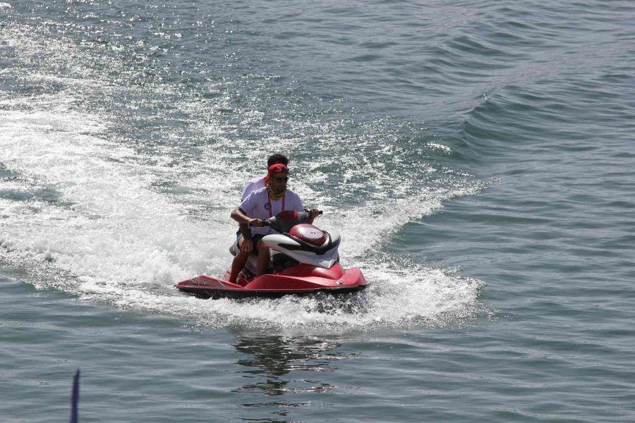 Kayseri’de Türkiye Su Jeti Ve Flyboard Şampiyonası Heyecanı Başladı