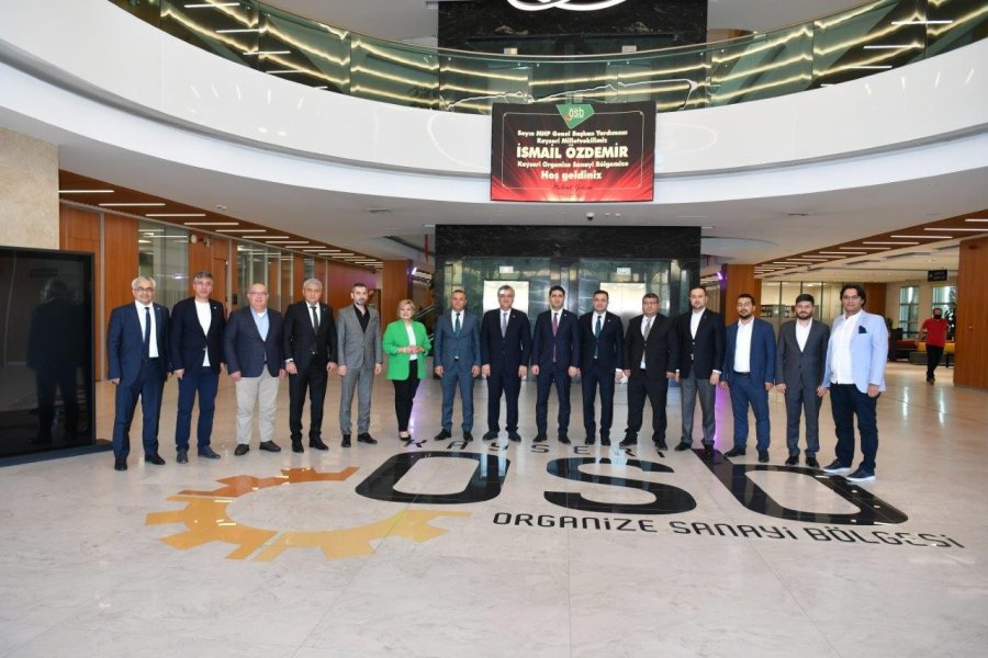 Özdemir’den Kayseri Osb Yönetimine Hayırlı Olsun Ziyareti