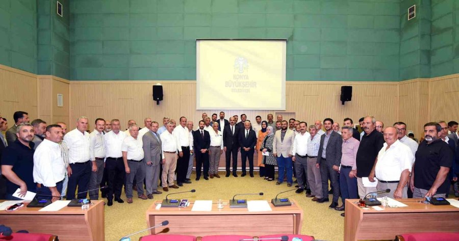 Binali Yıldırım Konya Büyükşehir Belediye Meclisi Toplantısına Katıldı