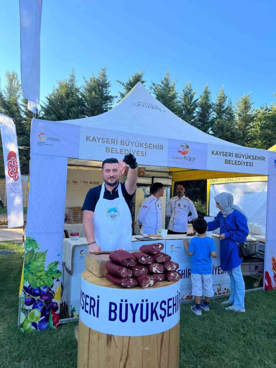 Kayseri Büyükşehir, Gastroantep Festivali’nde Büyük İlgi Gördü