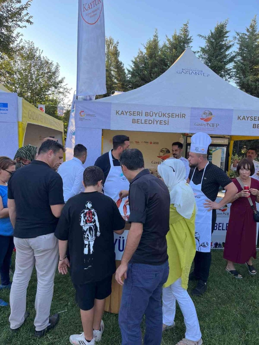 Kayseri Büyükşehir, Gastroantep Festivali’nde Büyük İlgi Gördü