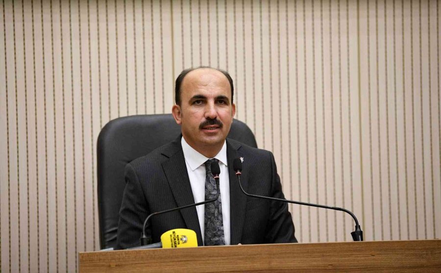 Binali Yıldırım Konya Büyükşehir Belediye Meclisi Toplantısına Katıldı