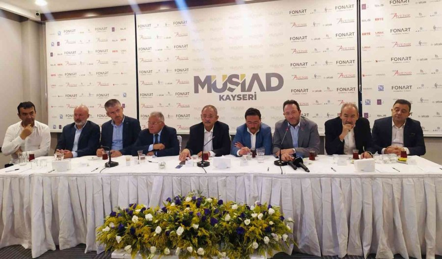 Mehmet Özhaseki Müsiad’ın Konuğu Oldu