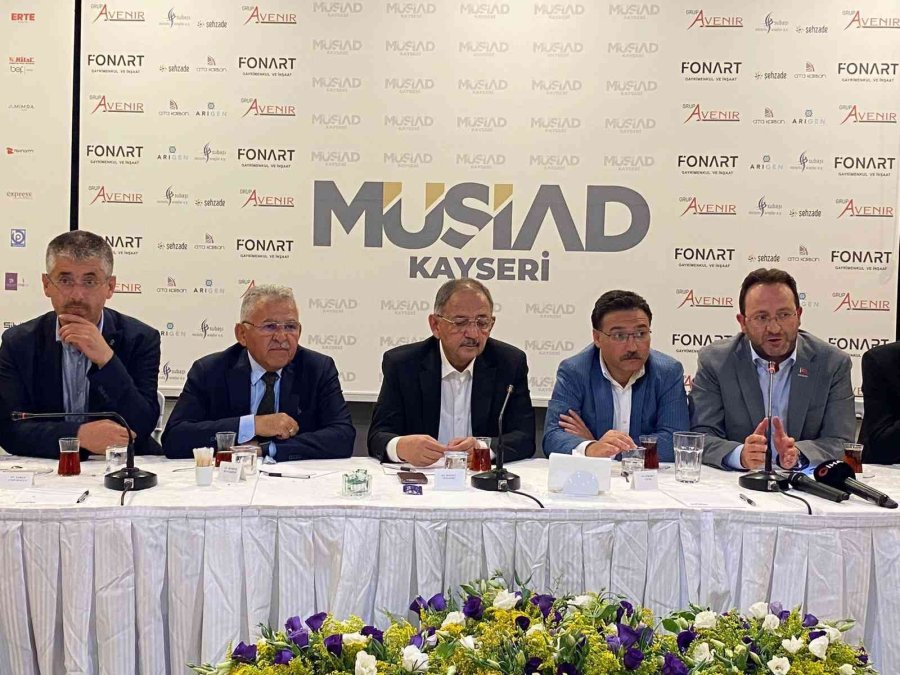 Mehmet Özhaseki Müsiad’ın Konuğu Oldu