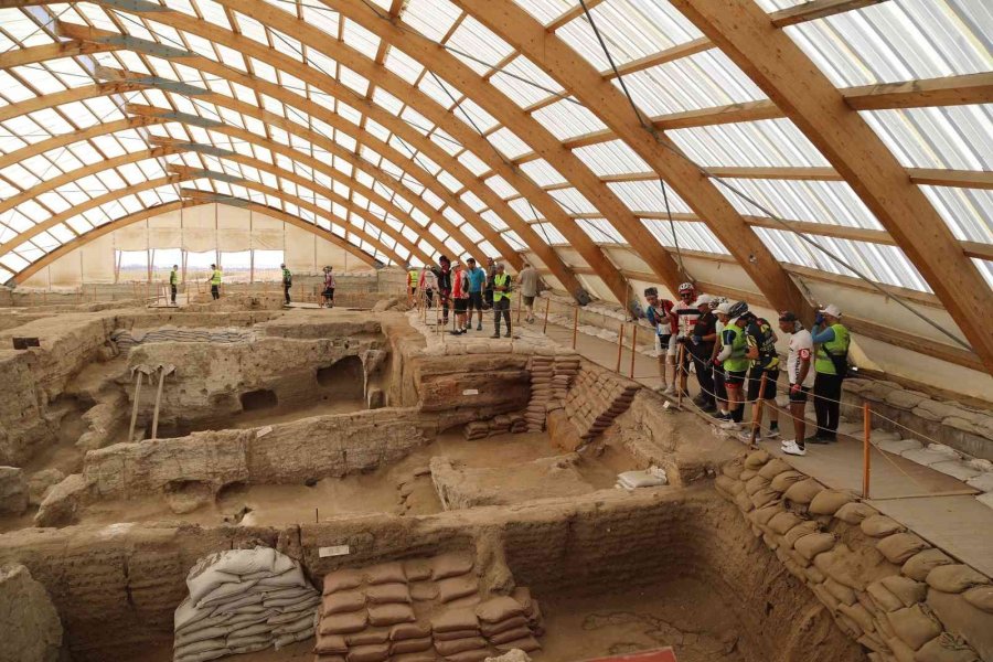 Konya’da Bisiklet Sürücüleri Tarihe Pedal Çevirdi