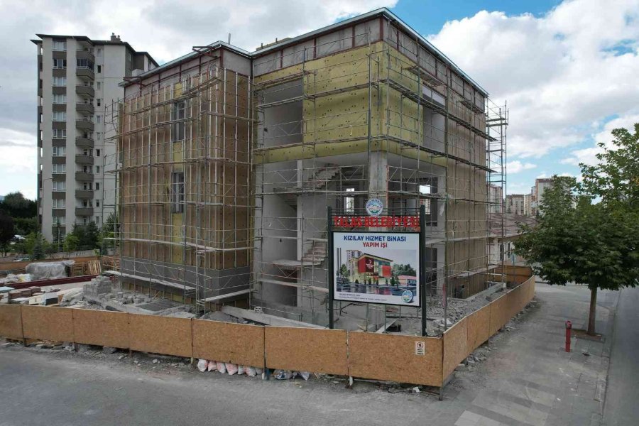 Talas Belediyesi’nden Kızılay’a Yeni Bina