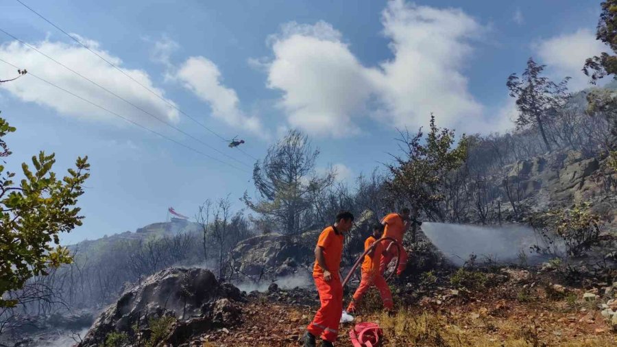 Alanya’da Orman Yangını