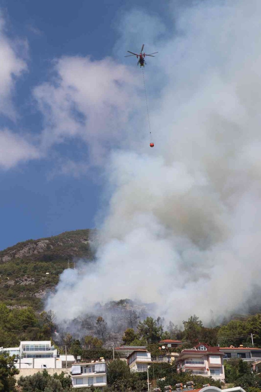 Alanya’da Orman Yangını